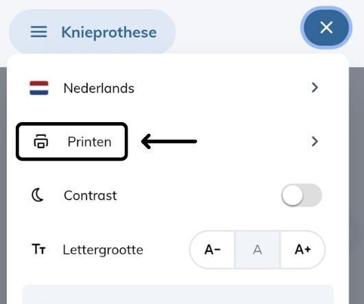 Indiveo printen op telefoon