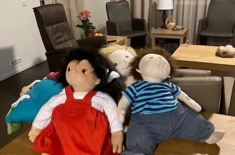 Dementie poppen die bewoners rust brengen