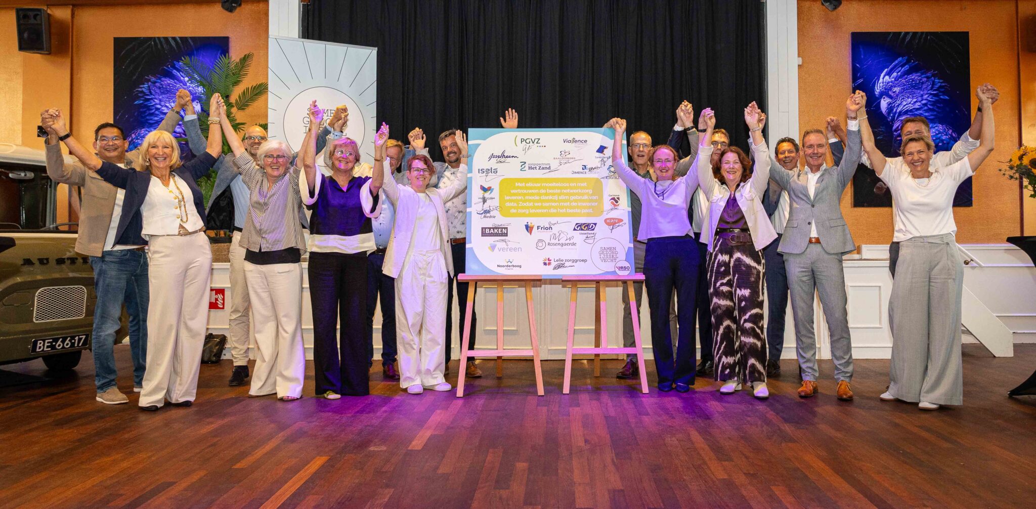 De zorgorganisaties vanaf nu verbonden in één RSO