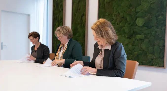 Ondertekening bestuurders
