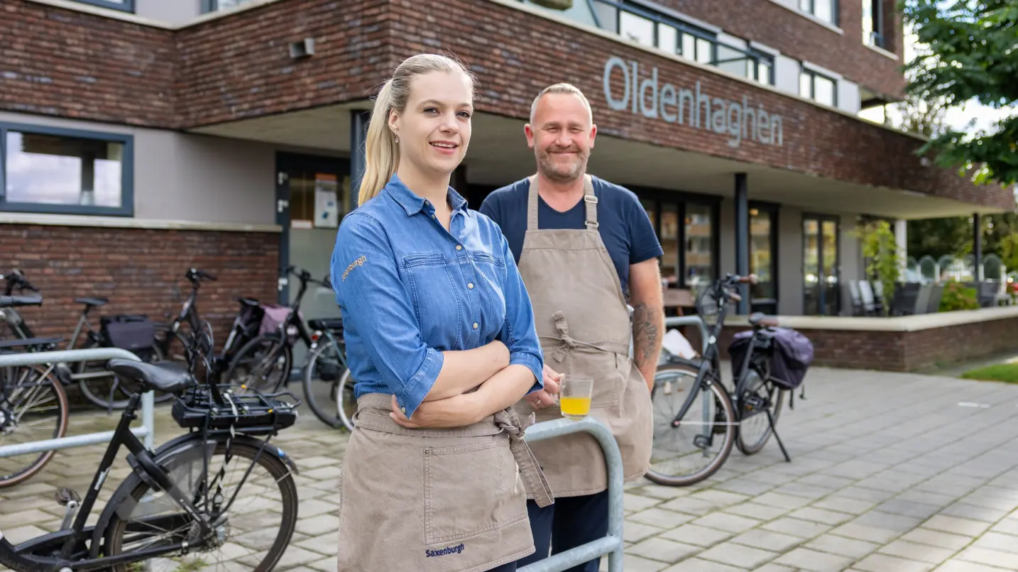 Bij Saxenburgh Oldenhaghen is men blij met de bijdrage van pro- en vso-leerlingen