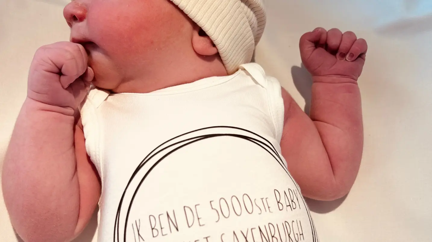5000e baby geboren in het Saxenburgh Medisch Centrum
