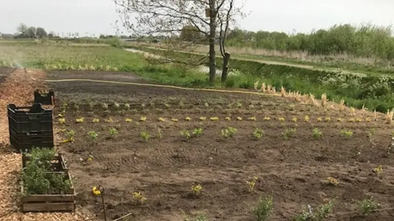 Tuin bij Saxenburgh De Schoutenhof draagt bij aan verbinding met de wijk