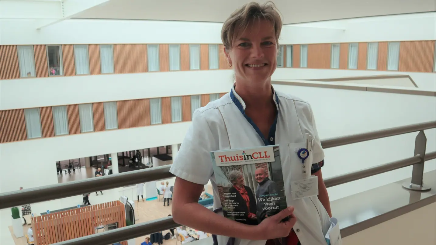 Hematoloog Saxenburgh adviseert mensen met leukemie over gezonde lifestyle