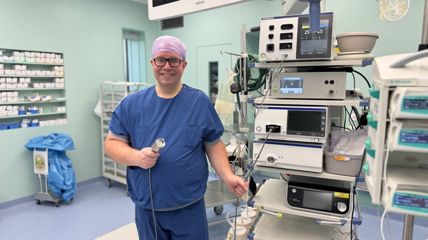 Nieuwe laparoscopietorens op de OK bij Saxenburgh