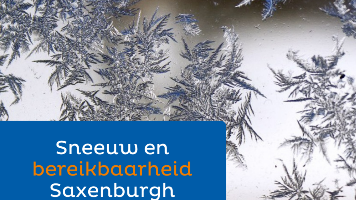 Sneeuw en bereikbaarheid Saxenburgh