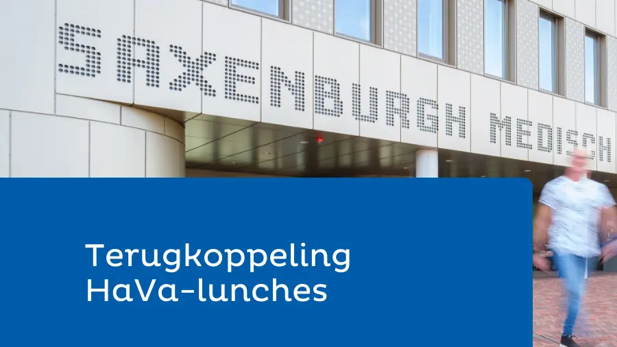Terugkoppeling HaVa-lunches