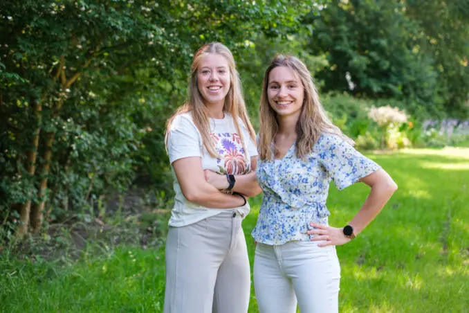 Mirthe en Aniek