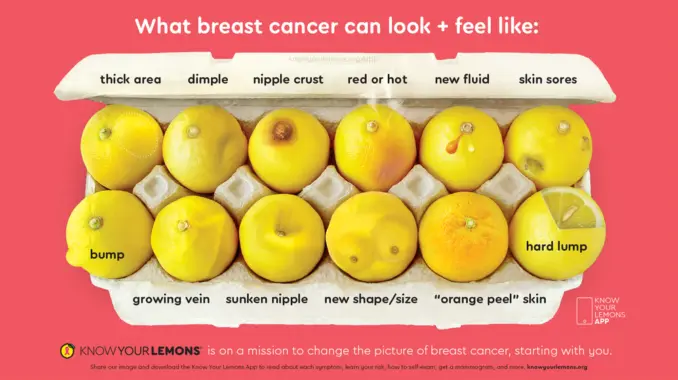 K Nowyourlemons borstkankermaand