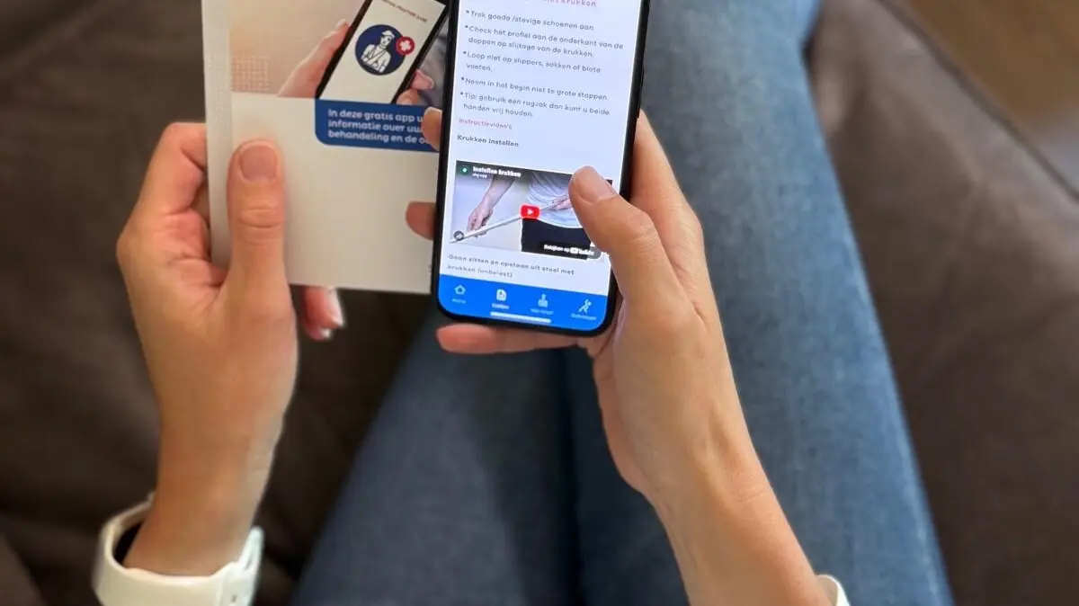 Saxenburgh maakt gebruik van de Virtual Fracture Care app