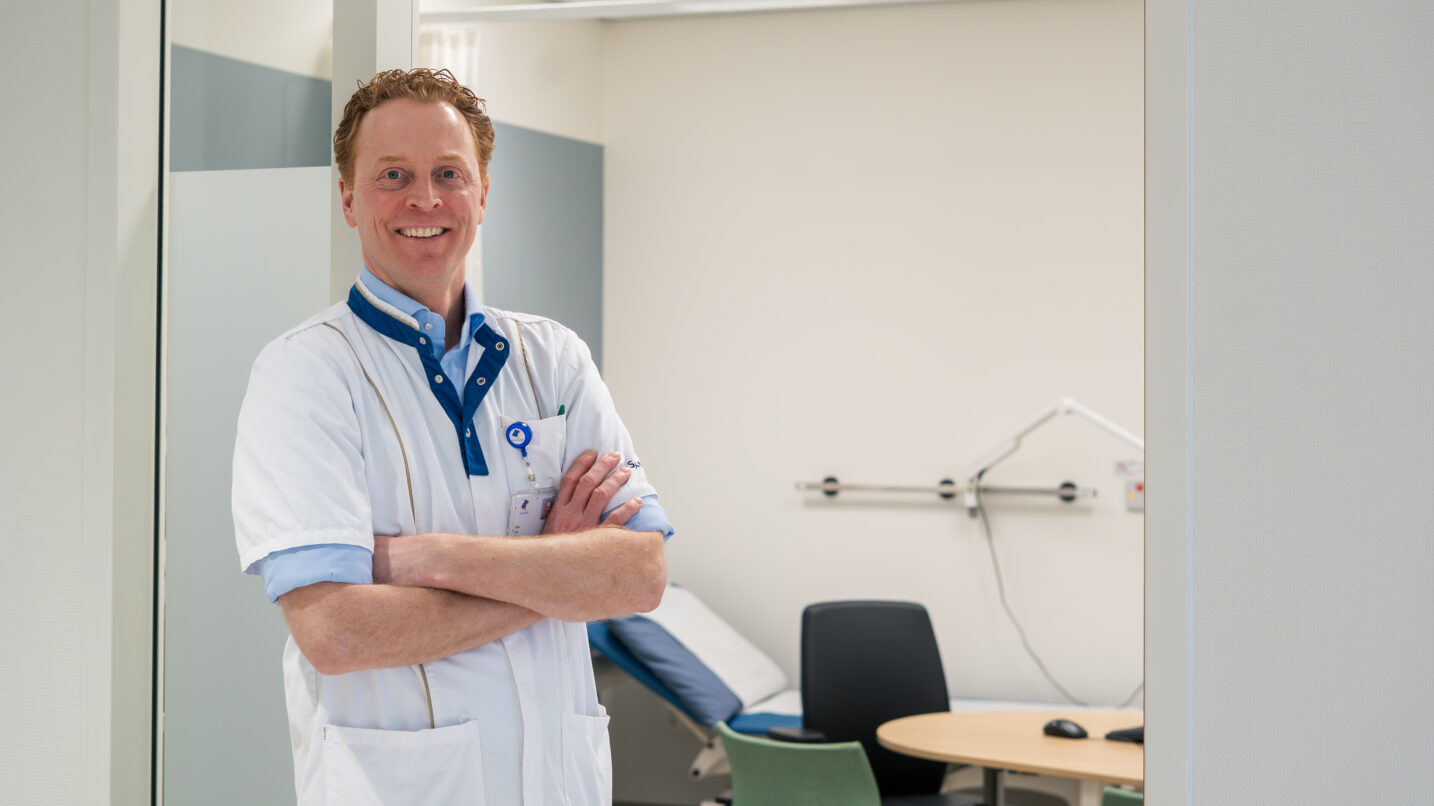 Complexe zorg dichtbij huis: MST arts Daan Lips draait HPB-poli bij Saxenburgh