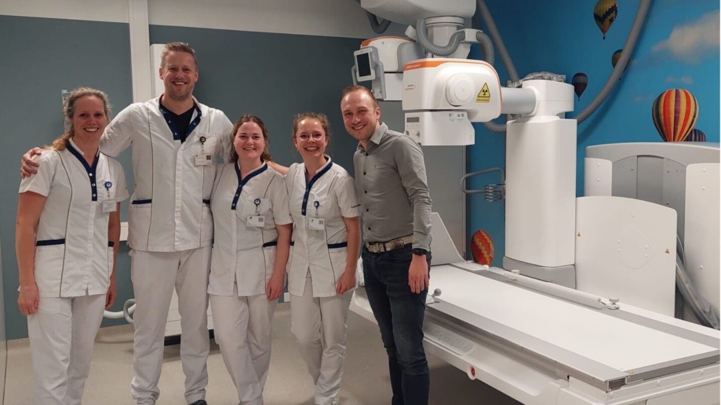 Vernieuwde röntgendoorlichtkamer in gebruik